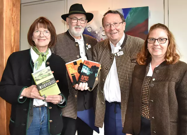 Christine Himmelbauer, Christian Hartmann, Felix Wicklicky und Doris Mutz | Foto: Herbert Schleich