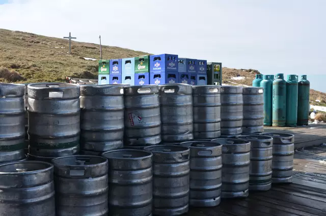 Versorgungstag auf der Reichensteinhütte. | Foto: WAFO