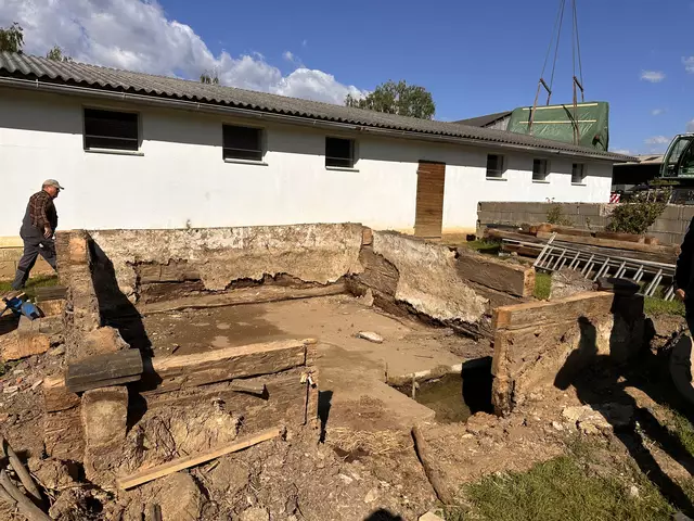 Das Grundkonstrukt bliebt der Familie Zetter als Andenken erhalten  | Foto: Lisa Stöckl 