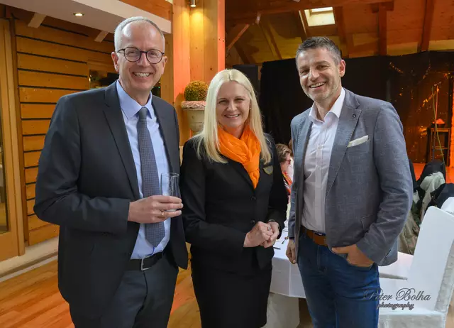 BM Ing. Manfred Sampl, Mag. Petra Lüftenegger und Mag. Franz Bäckenberger.  | Foto: Peter Bolha