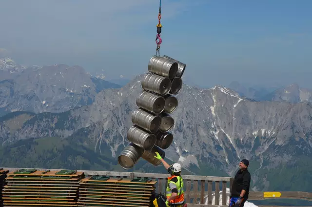 Versorgungstag auf der Reichensteinhütte. | Foto: WAFO