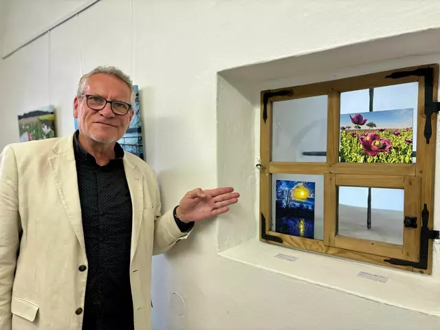 Jörg Ernest Schmid schöpft seine Inspiration aus der Schönheit der österreichischen Natur. | Foto: Markus Kahrer