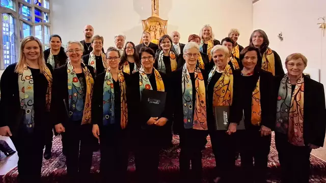 Der Chor Pro Musica Haslau-Maria Ellend gemeinsam mit dem Stadtchor Fischamend fahren zur langen Nacht der Chöre nach Krems. | Foto: Pro Musica Haslau-Maria Ellend und Stadtchor Fischamend