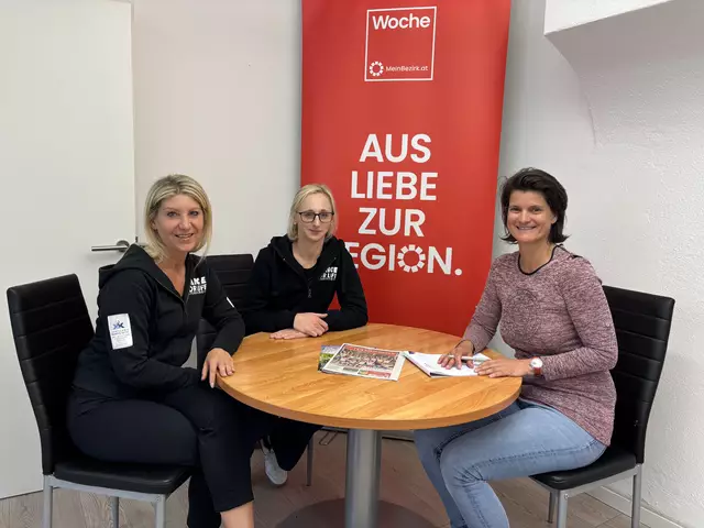 Manuela Tremschnig und Gabi Remschnig von der Tanzschule "Dance for life" waren zum Interview in der St. Veiter Redaktion. | Foto: MeinBezirk