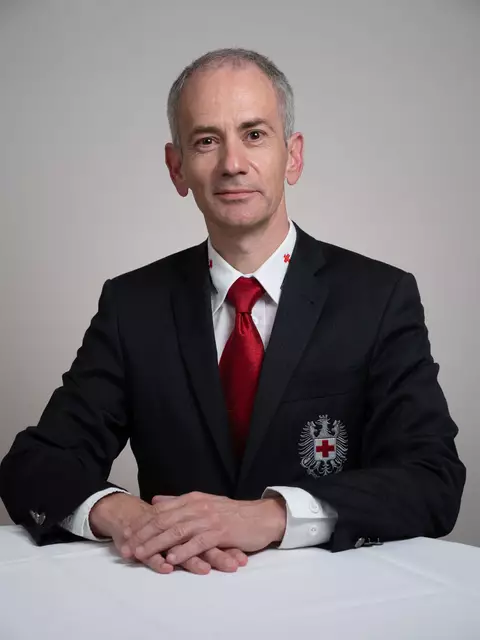 Übernimmt ab 2026 die Leitung der GGZ: Andreas Jaklitsch.  | Foto: Rotes Kreuz Steiermark/Darmann 