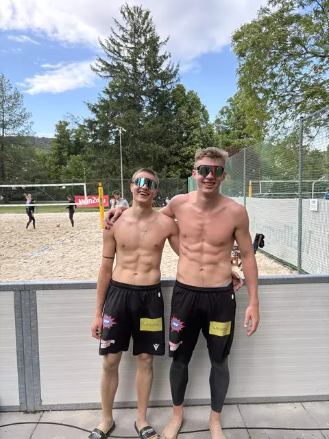 Tristan Kitzmüller (l.) und Tobias Pfoser | Foto: Pfoser