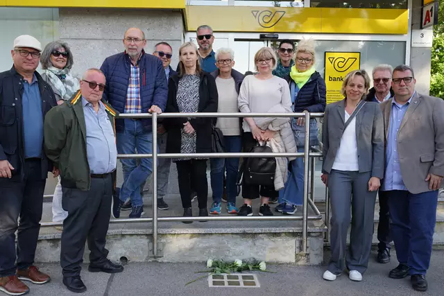 Im Mai wurden in Guntramsdorf weitere Stolpersteine verlegt. | Foto: MG Guntramsdorf
