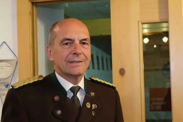 Bezirksoberschützenmeister Christof Melmer