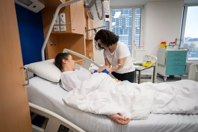 Insgesamt beliefen sich die Auszahlungen 2024 auf 19,9 Milliarden Euro. Auf den Gesundheitsbereich entfielen 3,1 Milliarden Euro. | Foto: WIGEV/David Bohmann