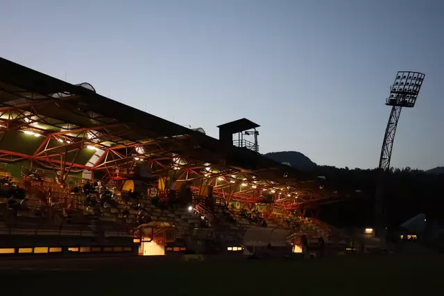 Das Alpenstadion Kapfenberg, die Heimstätte der KSV-Fußballer | Foto: GEPA pictures