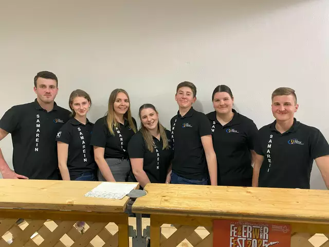 Die Landjugend St. Marienkirchen bewirtete die Gäste im Veranstaltungssaal.