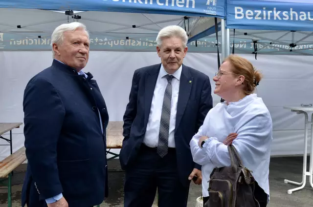 Herbert Osterbauer, Hermann Hauer und Eva Bauer. | Foto: Elisabeth Peinsipp