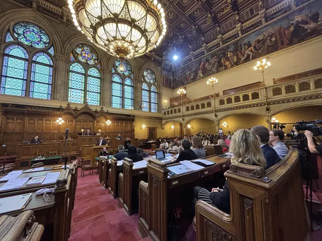 Wiener Gemeinderat.  | Foto: Andreas Pölzl/MeinBezirk