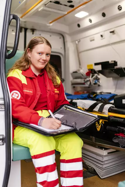 Sarah Unden aus Alkoven engagiert sich beim Samariterbund. | Foto: Samariterbund Alkoven