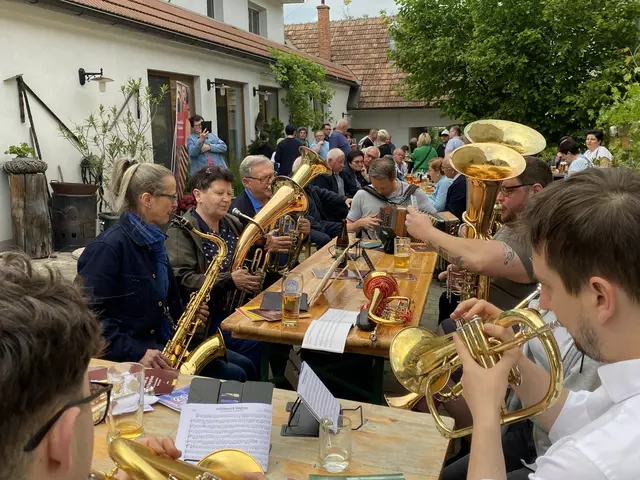 Gemeinsame Freude am Musizieren stand im Mittelpunkt beim Musikantenstammtisch