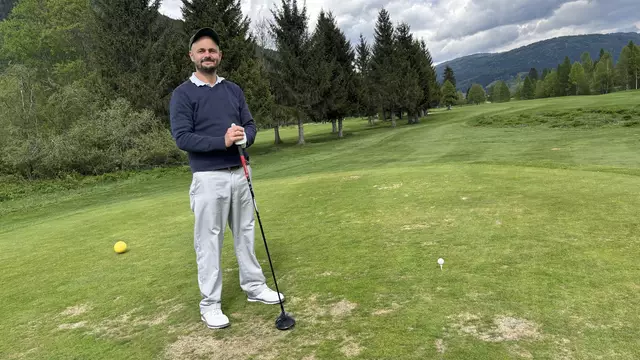 Jakob Fingerlos (Golfclubmanager,  Golfclub Lungau/Katschberg). | Foto: pjw