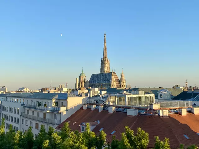 Wien hat zahlreiche Rooftop Bars, die einen wunderschönen Ausblick über die Stadt bieten - wie hier die Organics Sky Garden. | Foto: Barbara Schuster/MeinBezirk