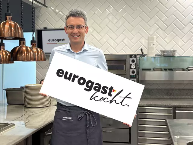 Peter Krug, Geschäftsführer Eurogast Österreich, freut sich über den Launch der neuen Eigenmarke „Eurogast kocht“. | Foto: Eurogast