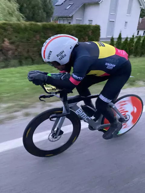 In Aktion. | Foto: ASVÖ Wagram Cycling Team
