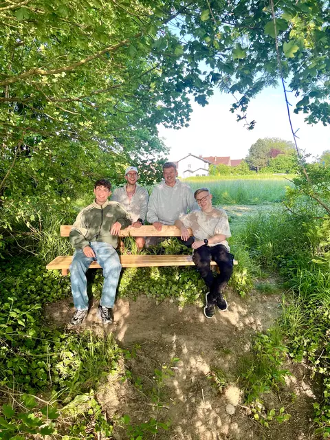 Lukas Grafeneder, Jonas Denk, Andreas Derntl, Matthias Brunner (v. li.) | Foto: JVP Ennsdorf