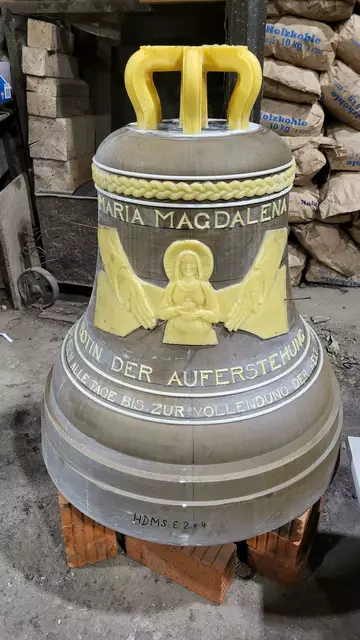 In Passau wird die neue Glocke für die Pfarrkirche St. Nikola zu Ehren der Hl. Maria Magdalena gegossen. | Foto: Glockengießerei Perner