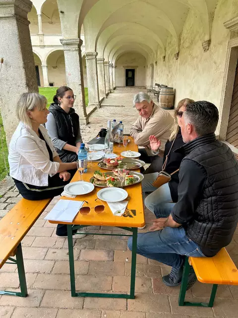 Pressefrühstück im Schloss – Einblick in das Jubiläumsjahr 2025. | Foto: Karin Steinwendter, Amtsleiterin Gemeinde Deutschkreutz