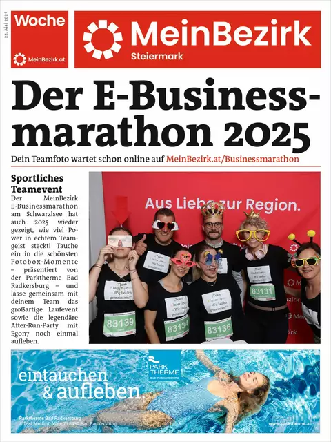 Dank vieler lustiger Requisiten gab es bei der Fotobox, powered by Parktherme Bad Radkersburg, viel zu lachen. 