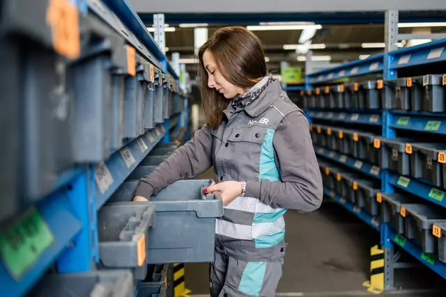 Der Welser Sanitär- und Heizungsgroßhändler Holter präsentiert sein Logistik-Ergebnis aus dem Vorjahr: Qualitätskontrolle, Technik und Infrastruktur führten zu einer fast 100-prozentigen Erfolgsquote. | Foto: Holter