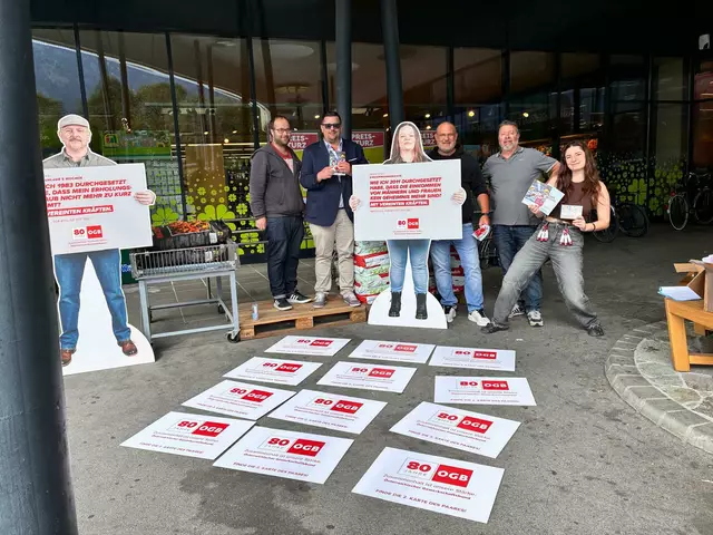 Auch im Bezirk Gmunden wird das 80-jährige Jubiläum des ÖGB gefeiert. | Foto: ÖGB-Gmunden