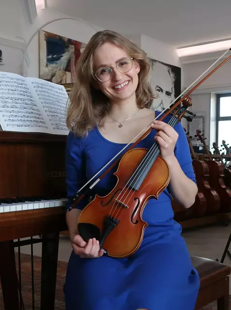 Ausnahmegeigerin Katharina Žepić | Foto: Josef Kaiser