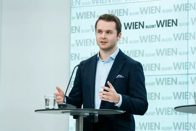 Harald Zierfuß ist der neue Klubobmann der Wiener Volkspartei.  | Foto: Valentina Marinelic/MeinBezirk