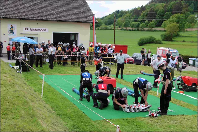 Die Feuerwehr Riedersdorf veranstaltet am Samstag, 28. Juni ab 9.30 Uhr, den FF-Abschnitts-Bewerb mit Bezirkswertung. | Foto: FF Riedersdorf