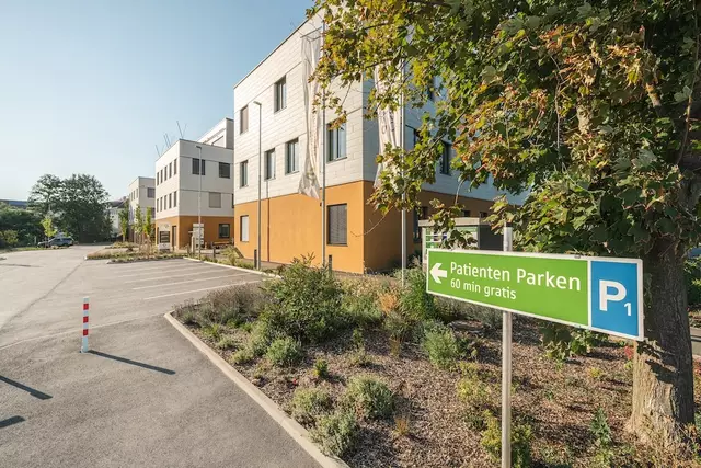 Im modernen Gesundheitsplatz Horn stehen aktuell zwei barrierefreie Ordinationen im Erstbezug zur Miete bereit. | Foto: Gesundheitsplatz