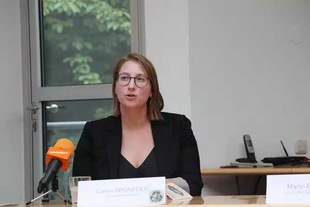 Carina Broneder vom Umweltbundesamt lobt die Landecker Initiative. | Foto: Seelos