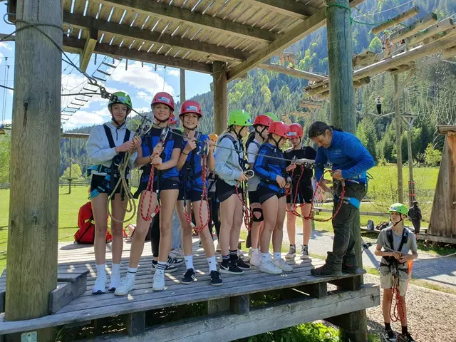Für fünf Tage verwandelte sich Wagrain im Salzburger Land in das sportliche Zuhause der Jugendlichen – eine Sommersportwoche, die es in sich hatte.  | Foto: IMS Langenhart
