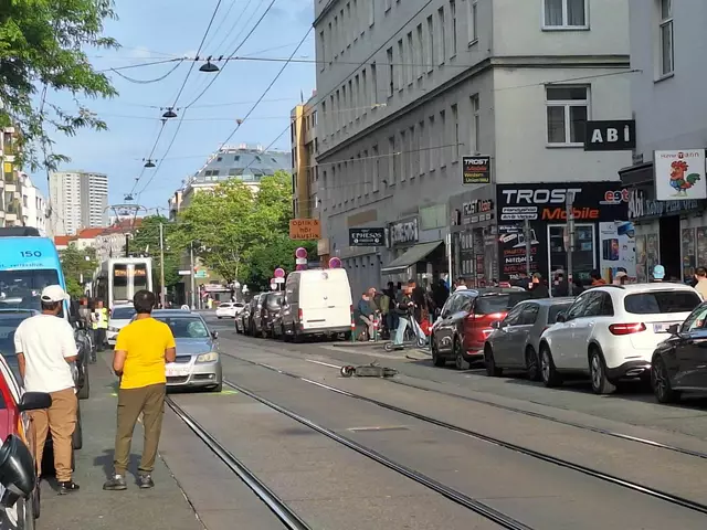 Am Freitag gegen 18 Uhr kam es im Bereich der Neilreichgasse/Troststraße zu einem Verkehrsunfall.  | Foto: zVg