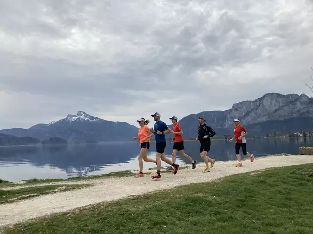 Die Strecke führt entlang der Seepromenade. | Foto: Mondseer Lauftag