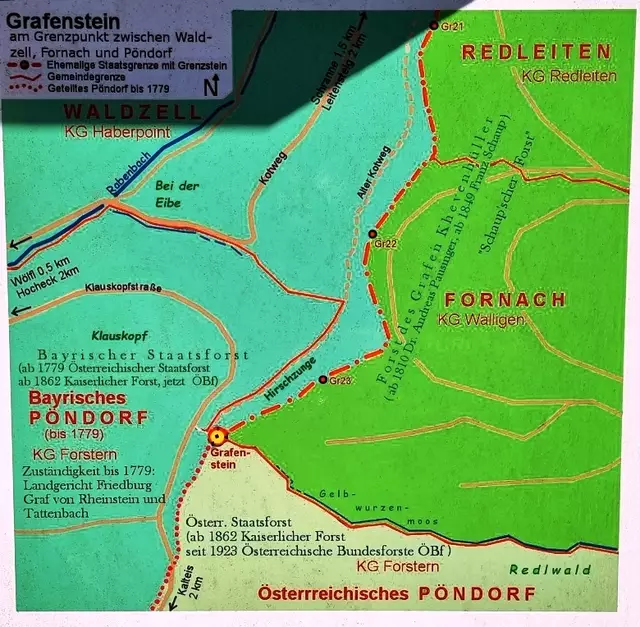 Karte zur Geschichte