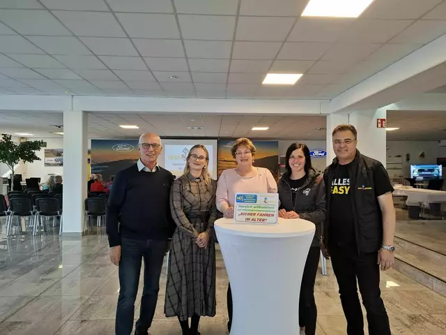 BV Stv. Karl Stangl, Celina Ringhofer, Obfrau Gabriele Strommer, Organisation Andrea Beiglböck, Martin Zarazik | Foto: EASY DRIVERS
