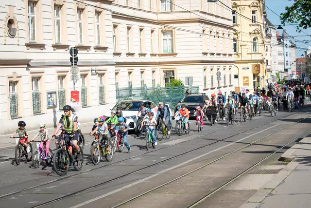 Nicht immer und überall funktioniert das Radeln reibungslos in der Stadt. In einer interaktiven Karte des VCÖ sieht man, wo es in Währing noch hakt. (Archiv) | Foto: Andrea Leindl
