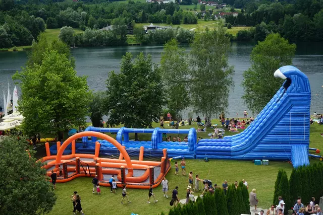 Schon im Vorjahr begeisterte Kidsmania mit den großen Rutschen die Gäste. | Foto: Stadtgemeinde Köflach