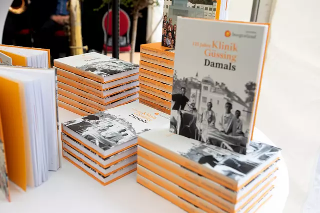 Buchcover „125 Jahre Klinik Güssing – damals und heute | Foto: LMS