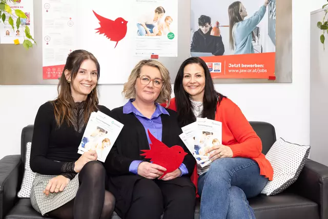 Das Team der "Frühen Hilfen Murau/Murtal" bei Jugend am Werk Steiermark will Eltern unterstützen.  | Foto: Jugend am Werk Steiermark / Wilfried Mörtl