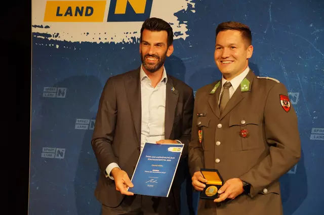 Daniel Kral, Schützenverein Hohenau: Schießen, Pistole 25m Schnellfeuer Einzel | Foto: Schmatz