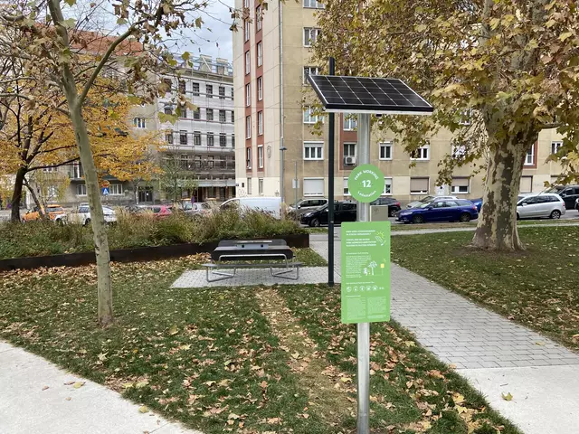 Der Bil-Spira-Park soll eine solche "Working Station" bekommen. So einen Tisch gibt es bereits im Paula-von-Mirtow-Park. | Foto: DRLIK