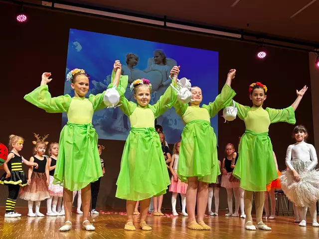 Die Tanzgruppe der Musikschule Neumarkt im Hausruckkreis hatte die vergangenen Wochen getanzt, geschauspielert, Fotos gemacht und Videos gedreht, damit die Aufführung perfekt wird. | Foto: MeinBezirk
