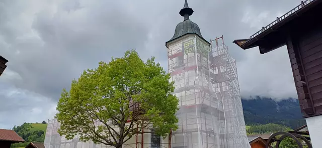 Die Kirche in Walchen wird saniert. | Foto: Pfarre Piesendorf