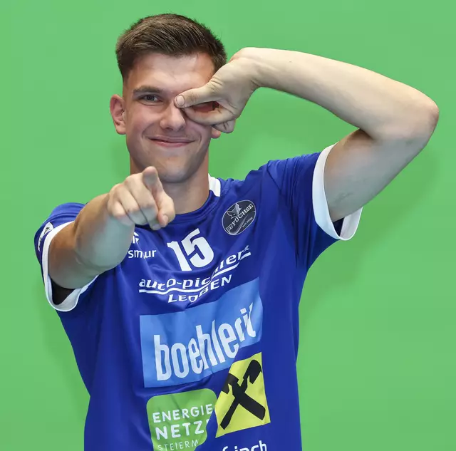 Christoph Wolfger blickt in seine Handballzukunft bei den BT Füchsen. | Foto: GEPA pictures