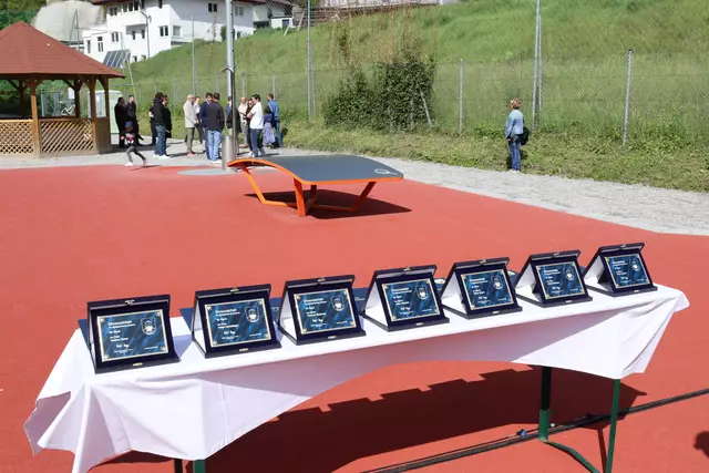 Sieben Sportehrenzeichen wurden vergeben.  | Foto: Elisabeth Zangerl