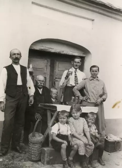 Diese "Köllapartie" traf sich einst in Unterstinkenbrunn (Bezirk Mistelbach). | Foto: Stefan Hiller